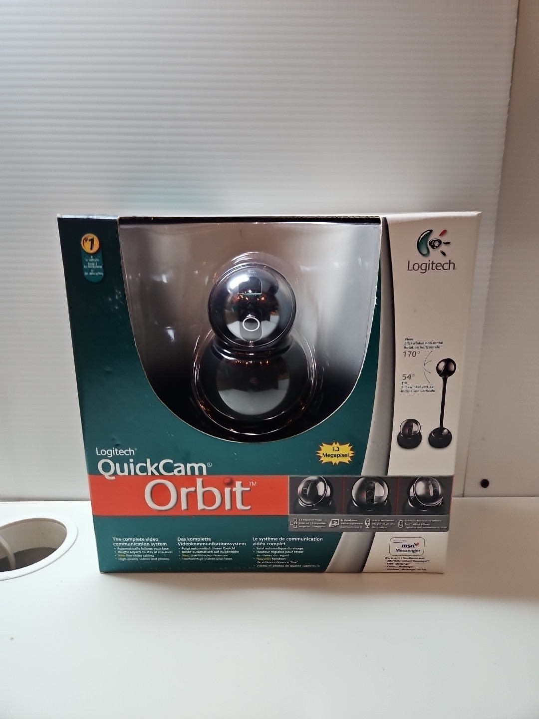 New Logitech QuickCam Orbit Webcam 961310-0403