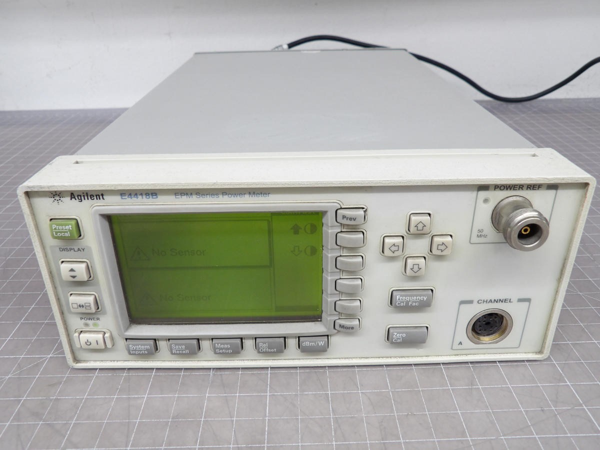 AGILENT E4418B EPM SERIES POWER METER M3602