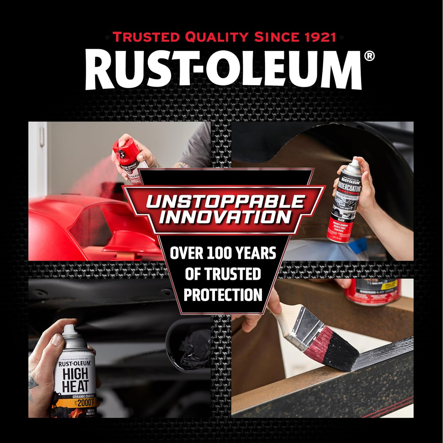 248657 Rubberized Undercoating Spray, 15 Oz, Black