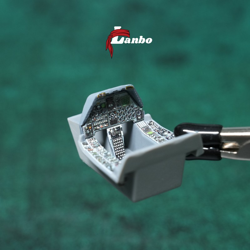 Lanbo Models 3D Cockpit  A-10A Thunderbolt II 48209 For HOBBYS BOSS 1:48