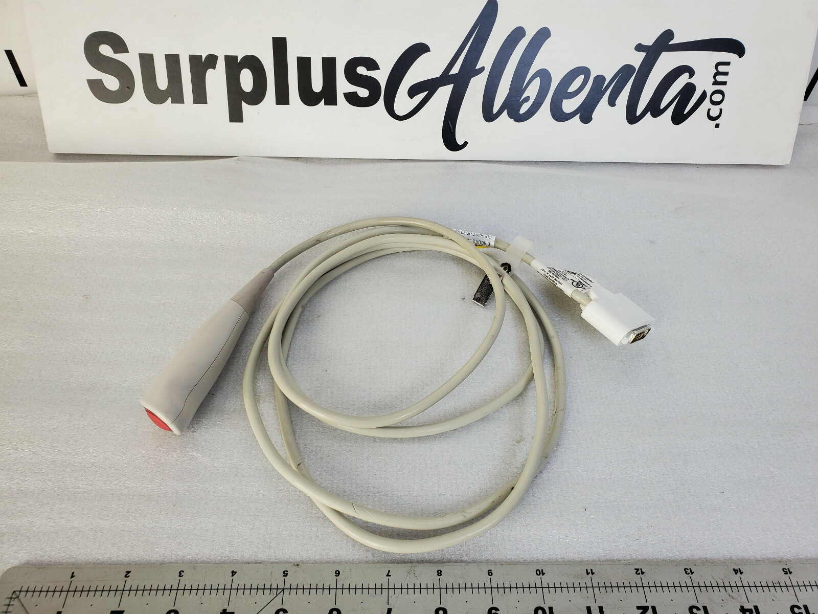 TYCO SIMPLEX 5009-9561 SINGLE PUSHBUTTON SEALED CALL CORD 8FT "No Tariffs"