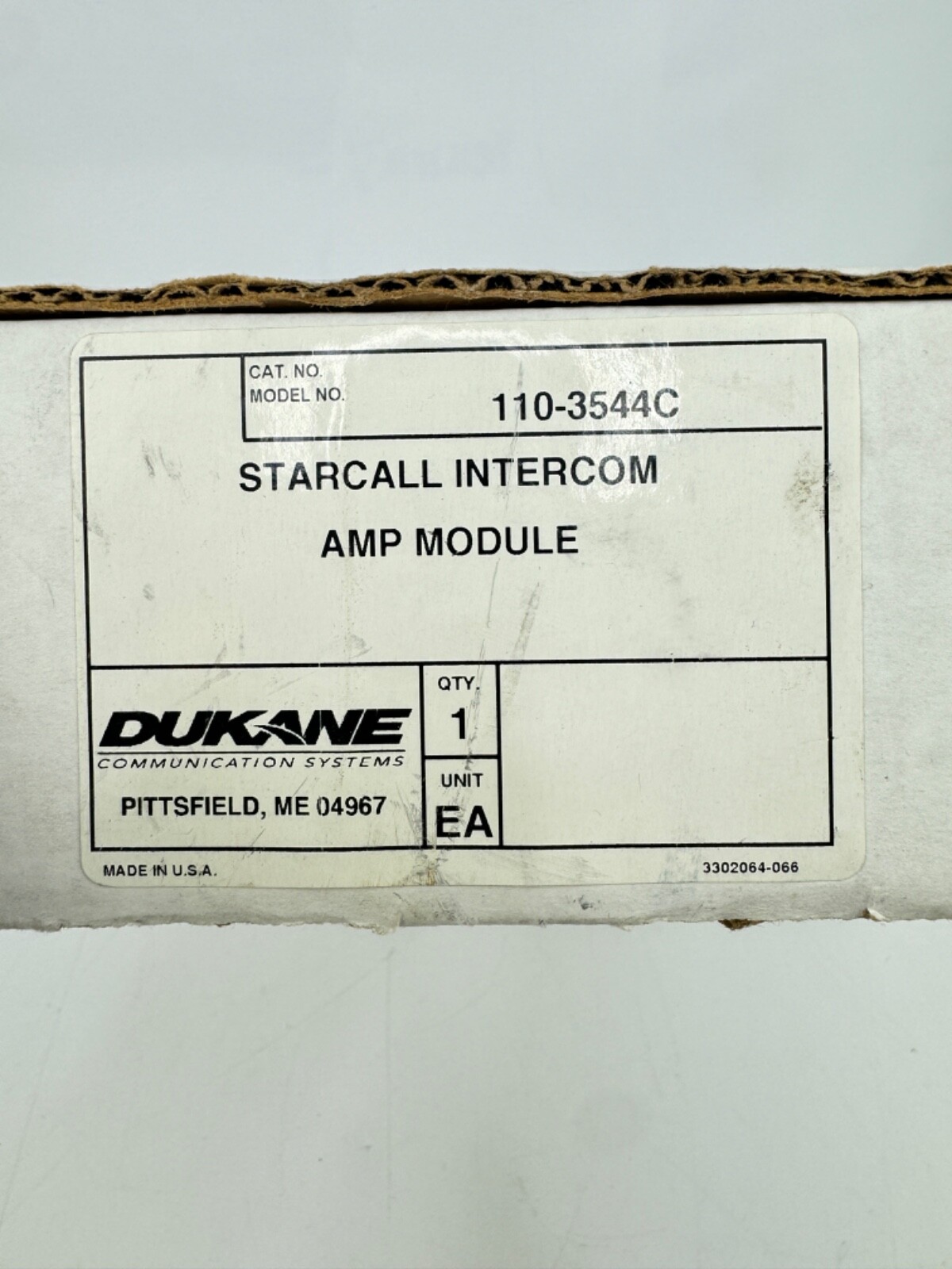 Dukane 110-3544C Intercom Amplifier Module for a StarCall Intercom System