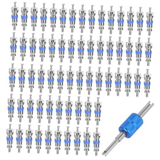 50pcs Air Conditioner Valve Core, Premium HVAC Valve Stem Core Replacements