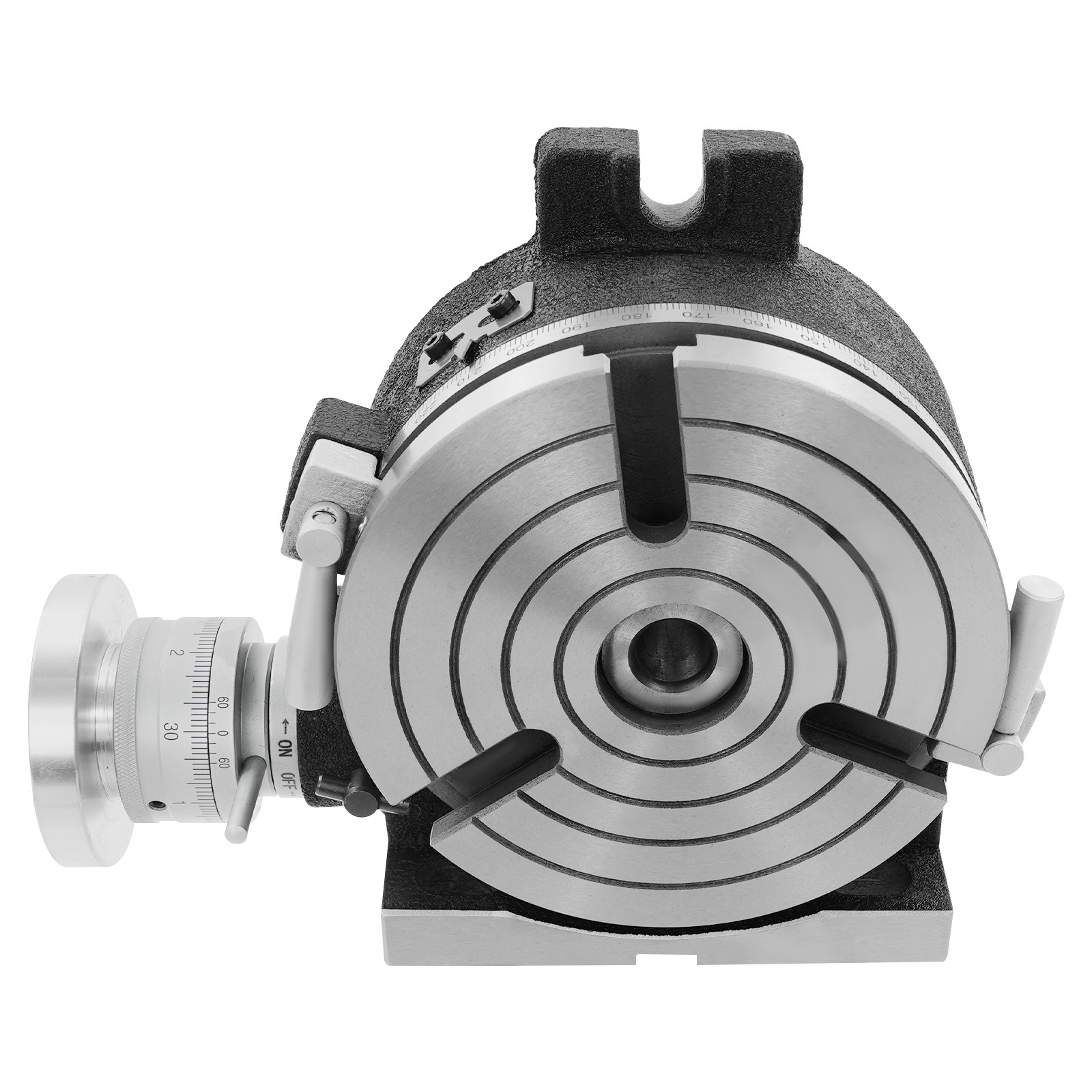 3-Slot Horizontal Vertical Rotary Table, Rotary Table for Milling Machine