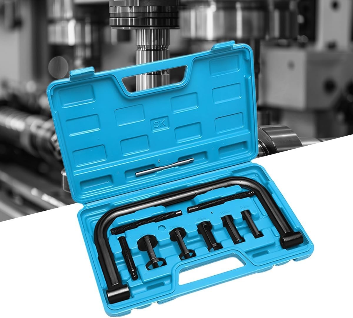 Motorcycle , 10PCS Small Engine Hollow Valve Spring Removal Tool with C-Clamp...