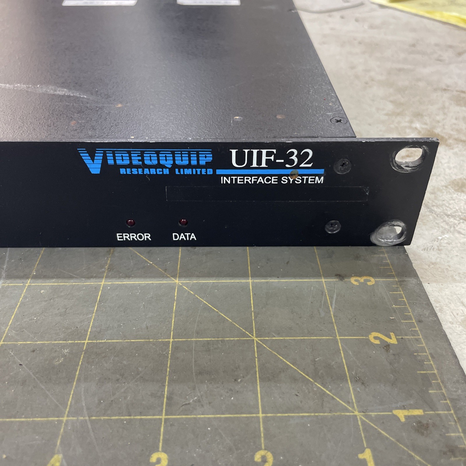 VIDEOQUIP UIF-32 UNIVERSAL INTERFACE SYSTEM STATMON