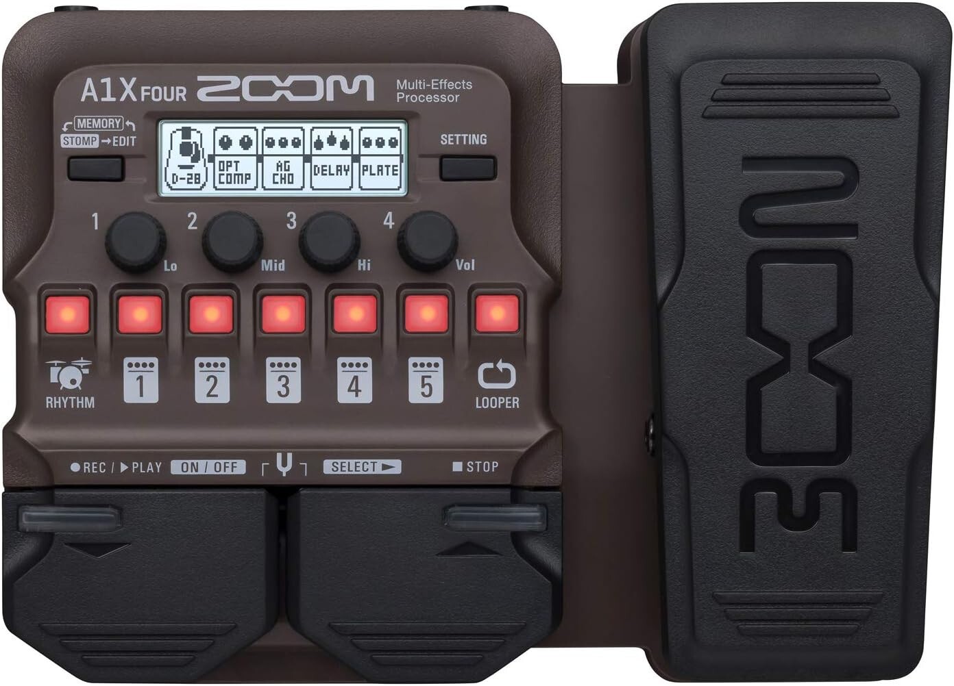 ZOOM A1X Four Multi Effects Processor New in Box