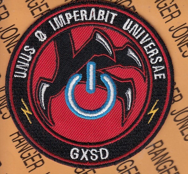 USAF Air Force UNUS O IMPERABIT UNIVERSAE GXSD ~3.75" patch c/e