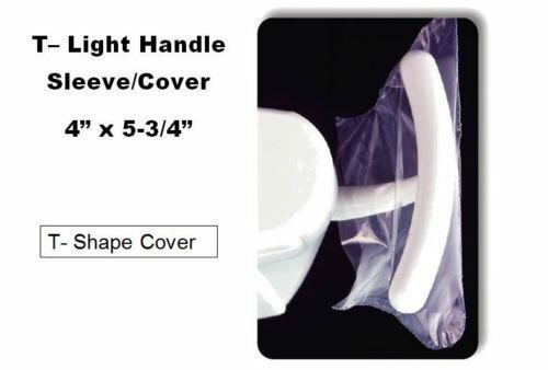 500Pcs /Pack Dental Disposable Light Lamp Sleeve Handle Cover 4''×5-3/4''T-Style