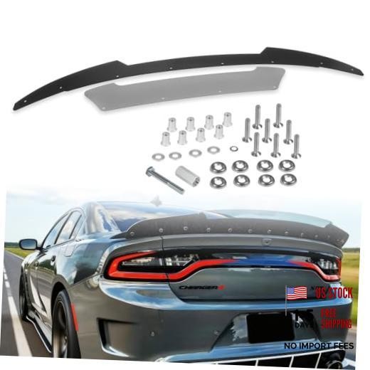 Venom V2 Rear Wickerbill Spoiler for Dodge Charger 2015-2024 SRT ScatPack