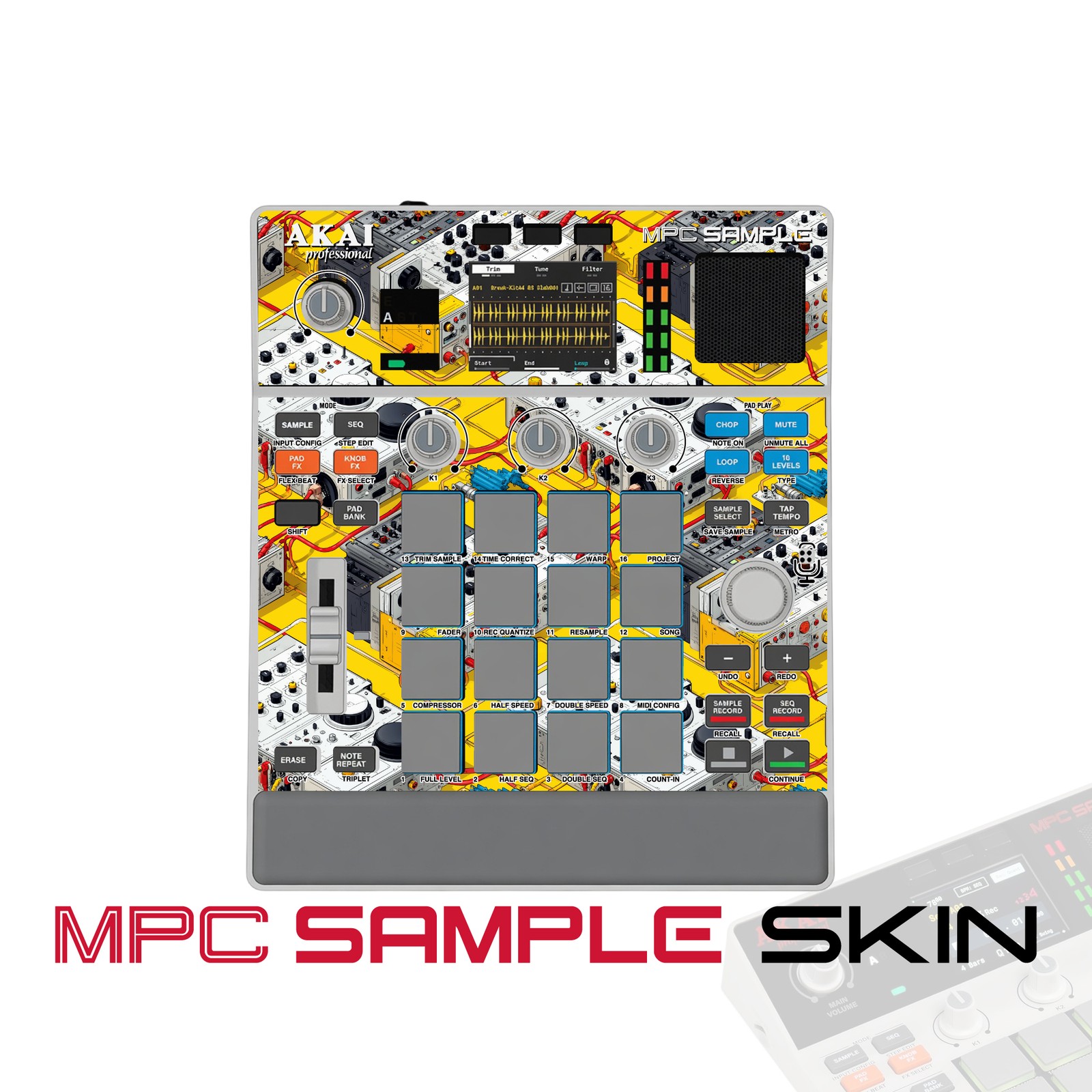 Akai MPC Sample Skin / sunshine circuitry