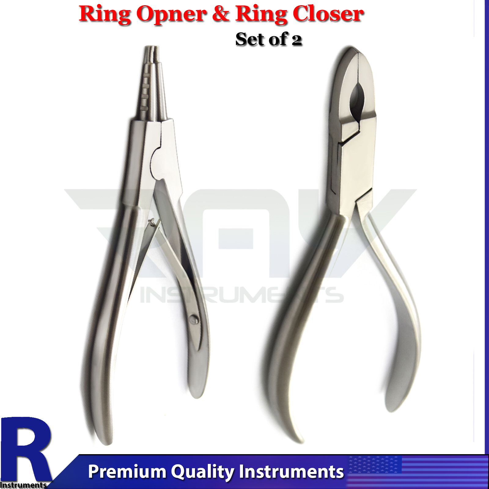 Ring Opener Piercing Ring Closing Body Art Surgical Pliers Captive Bead Hoop New