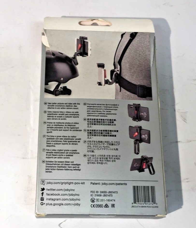 JOBY GripTight POV Kit w/Bluetooth Remote JB01474