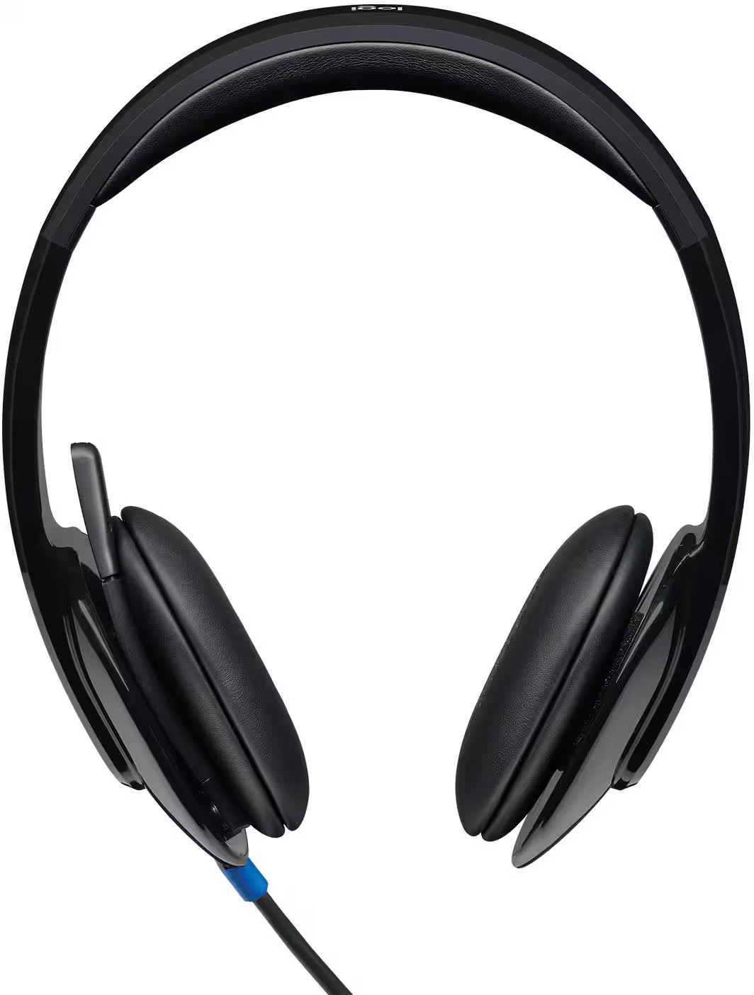 Logitech - H540 Wired On-Ear Headset - Black