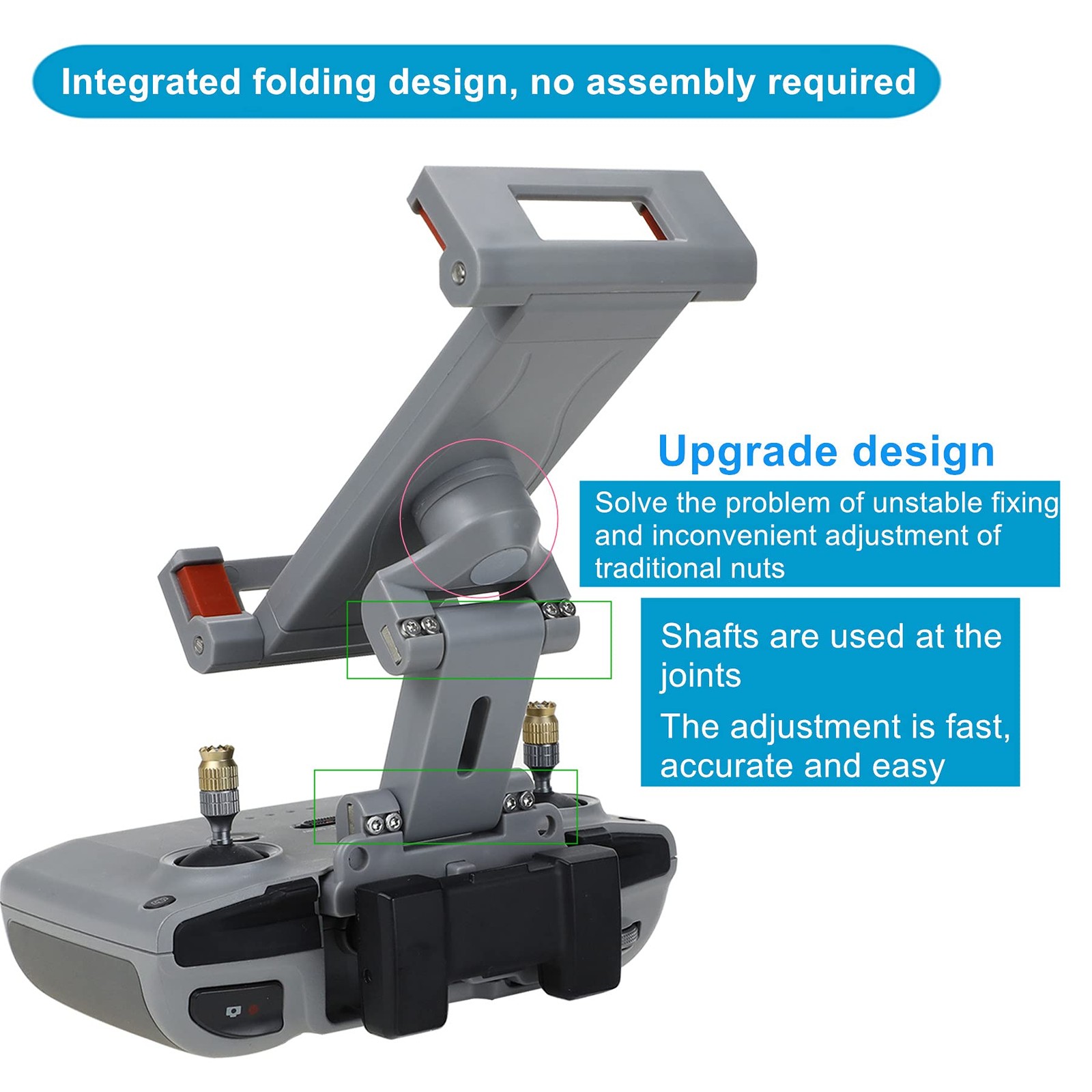 RC-N3 Remote Controller Tablet Holder Mount 4.7-13 Inch for DJI Drones