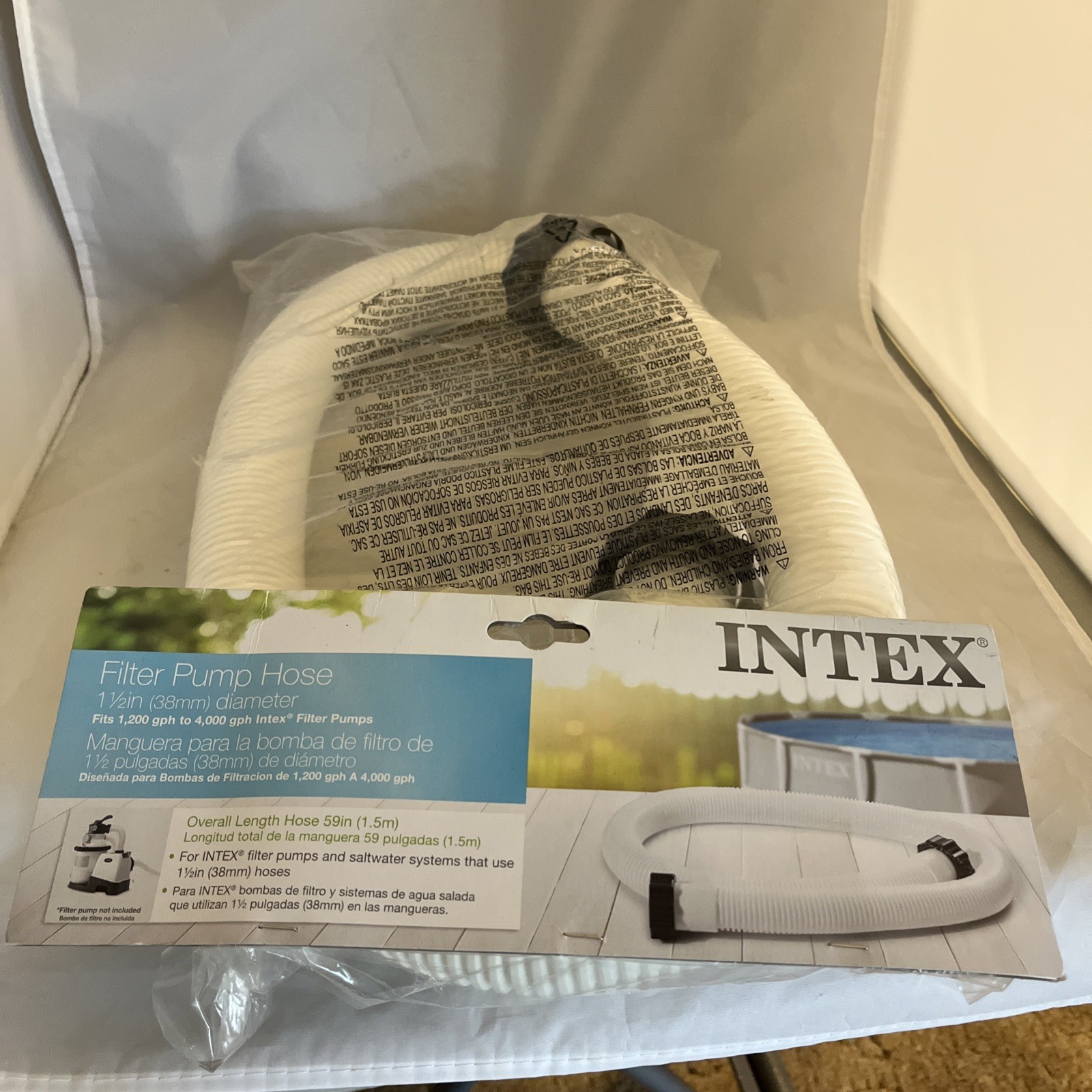 Intex 29060E 1.5x59 inch Filter Pump Hose. New In Package