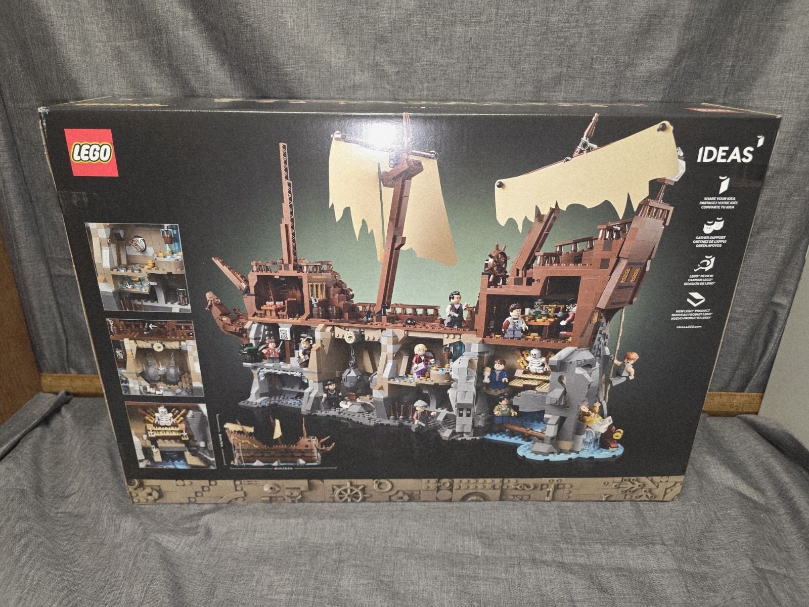 Brand New Sealed Goonies LEGO Ideas #071 (21363) Box Is In Great Shape