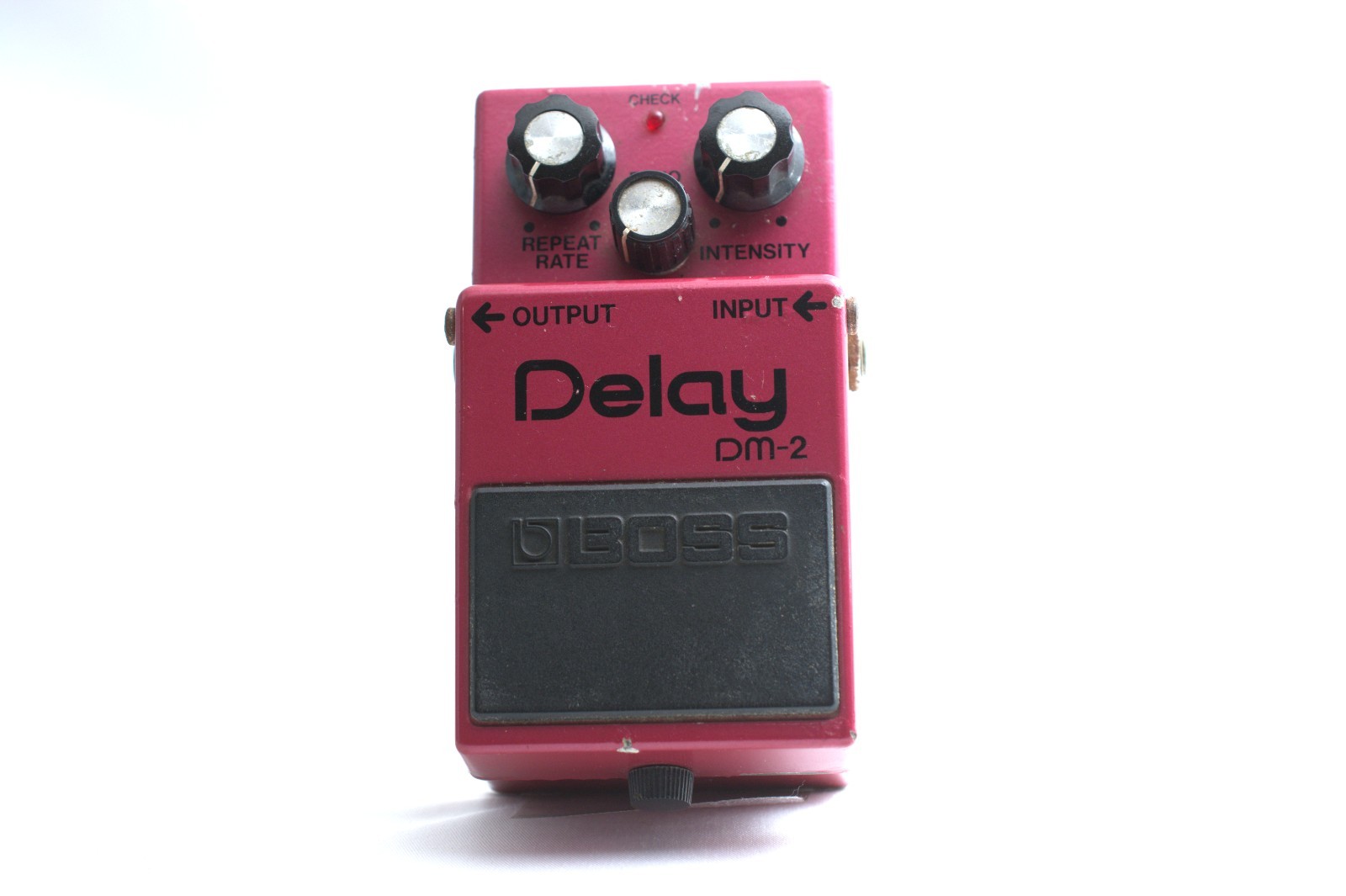 BOSS DM-2 Delay Late Model MN3205 Chip Black Label MIJ 1983 ACA Power Only