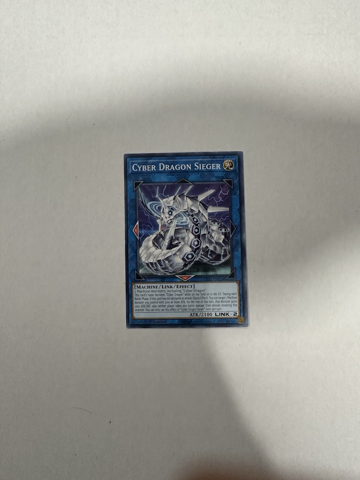 CYBER DRAGON SIEGER 1ST EDITION LDS2-EN034 MINT/NM YUGIOH!