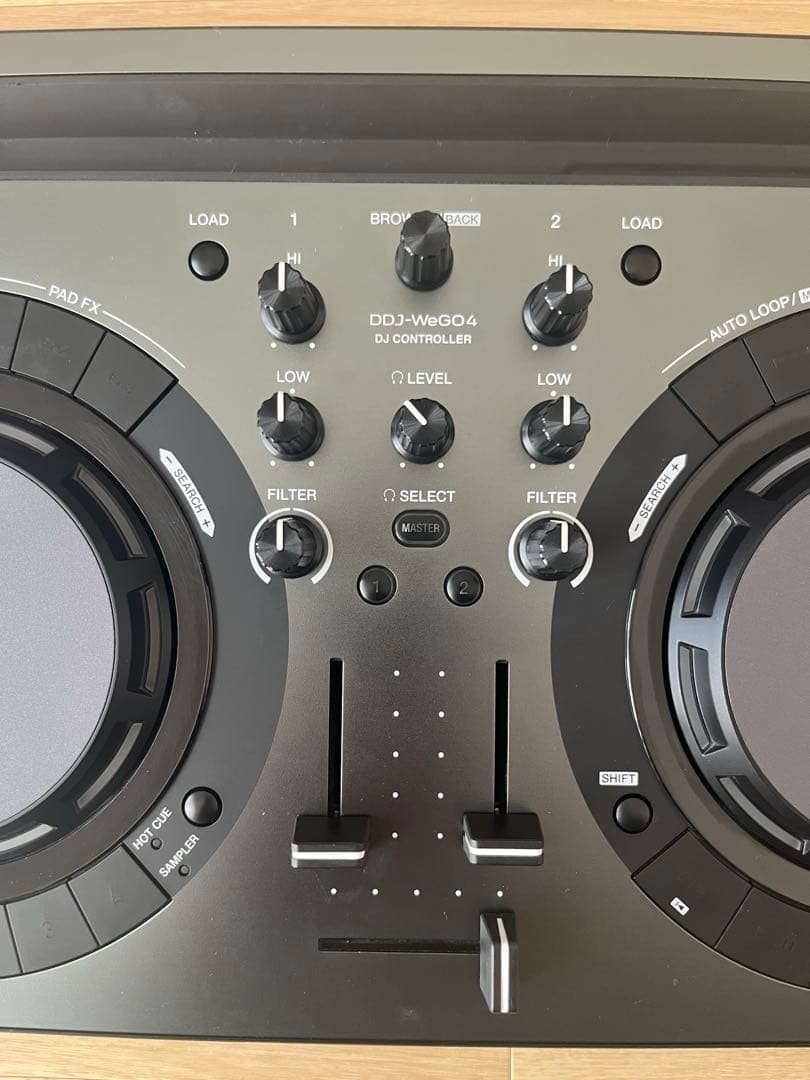 Pioneer DDJ-WEGO4-K Black DJ Controller Beginner iPad Mixer Good GP