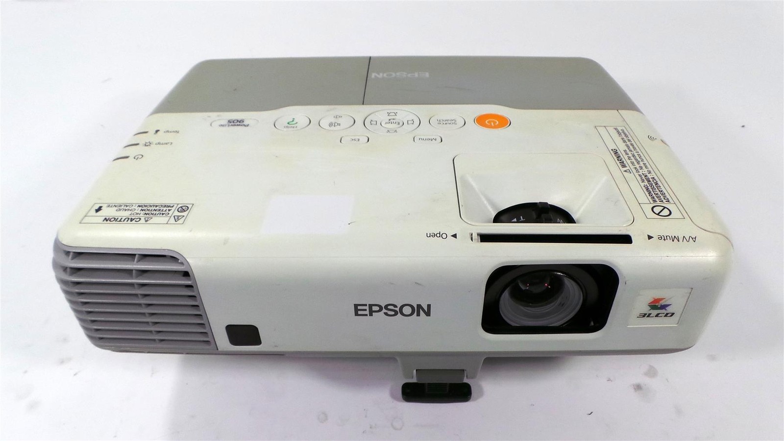 Epson PowerLite 905 LCD Projector - HDMI - Lamp timer : 70 Hours