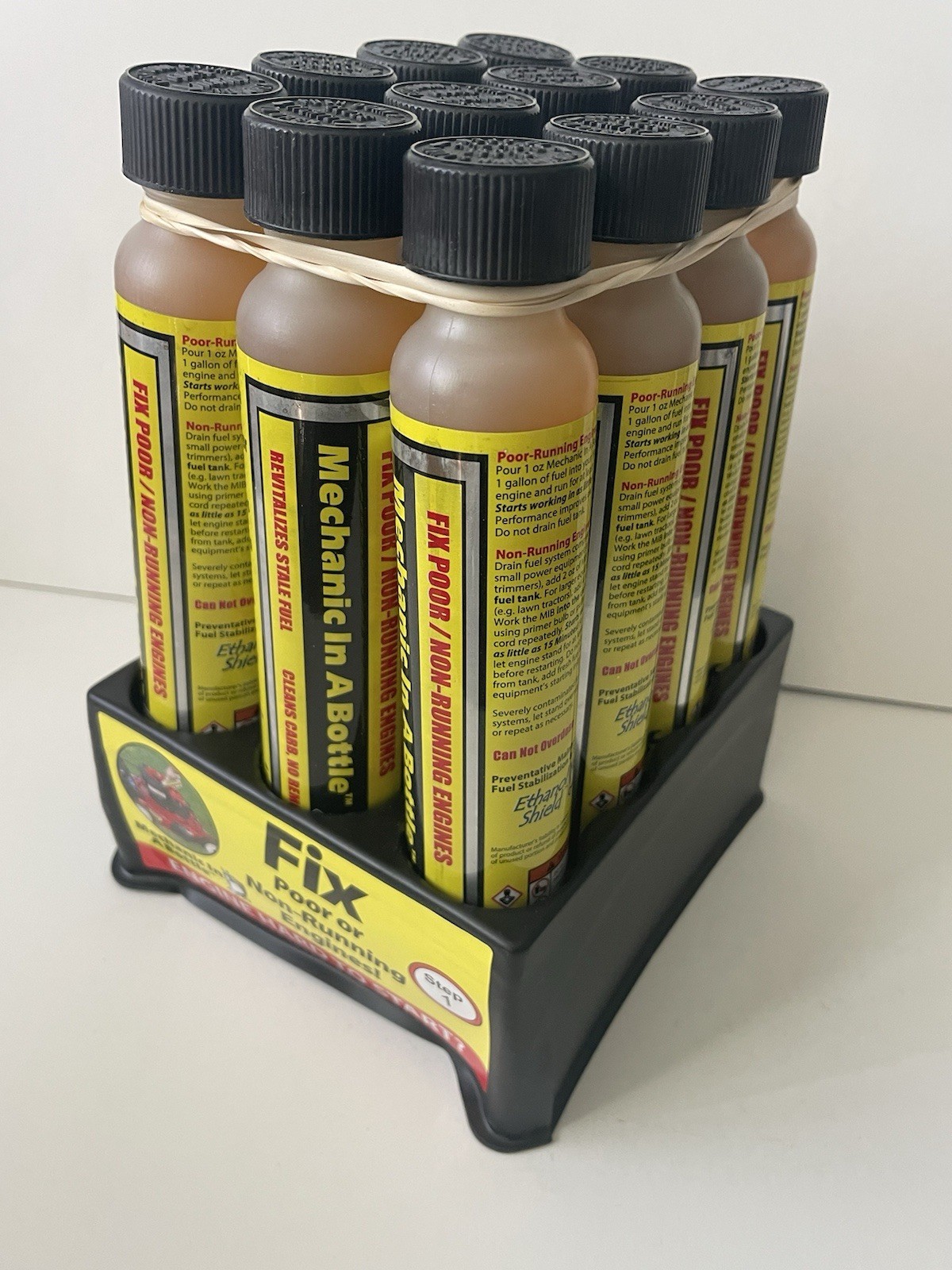 Lot of 12 B3C Fuel Solutions B3C 2-004 Mechanic In a Bottle Each 4 OZ. (118.3ML)