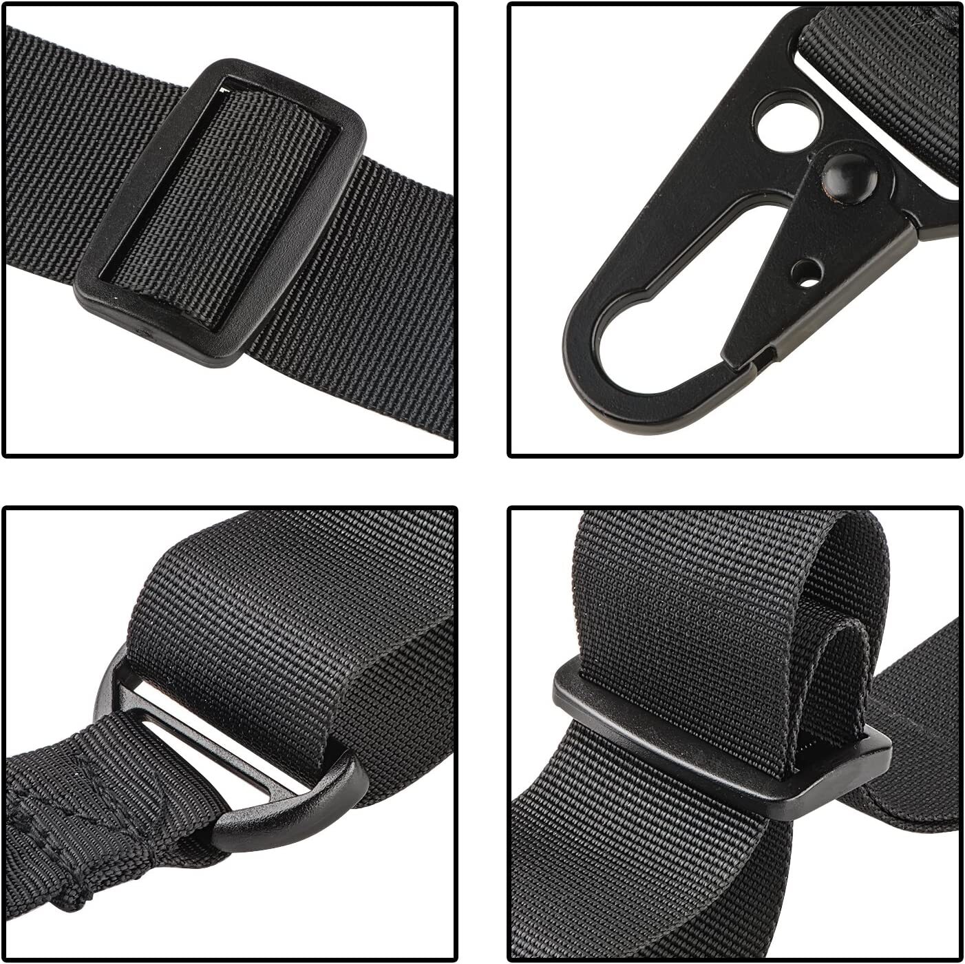 Nylon Multi-function Bungee Sling Adjustable Two Point Tactical Tool Sling Strap