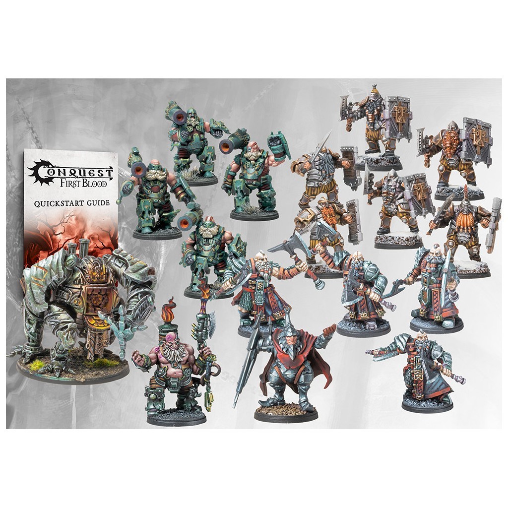Conquest: Dweghom First Blood Warband (OOP) - NIB