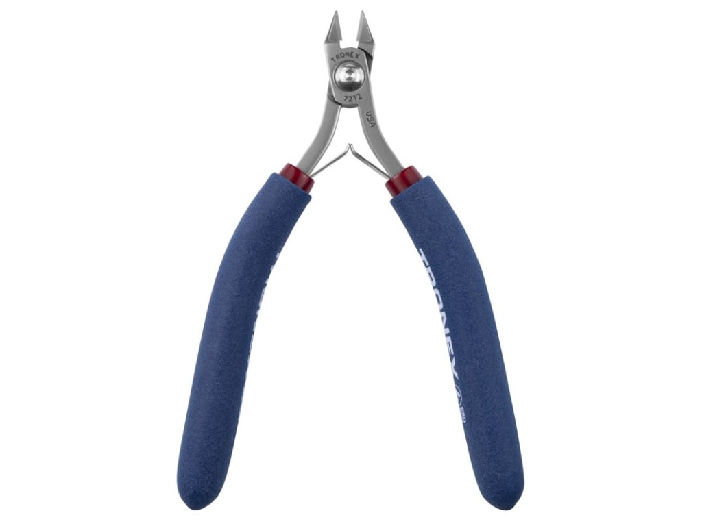 Tronex 7212 - Cutter, Medium Taper Head, Flush, Long Handle