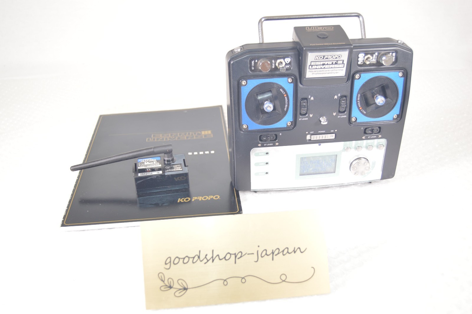 KO PROPO ESPRIT III UNIVERSE Digital Proportional System Tested W / Manual