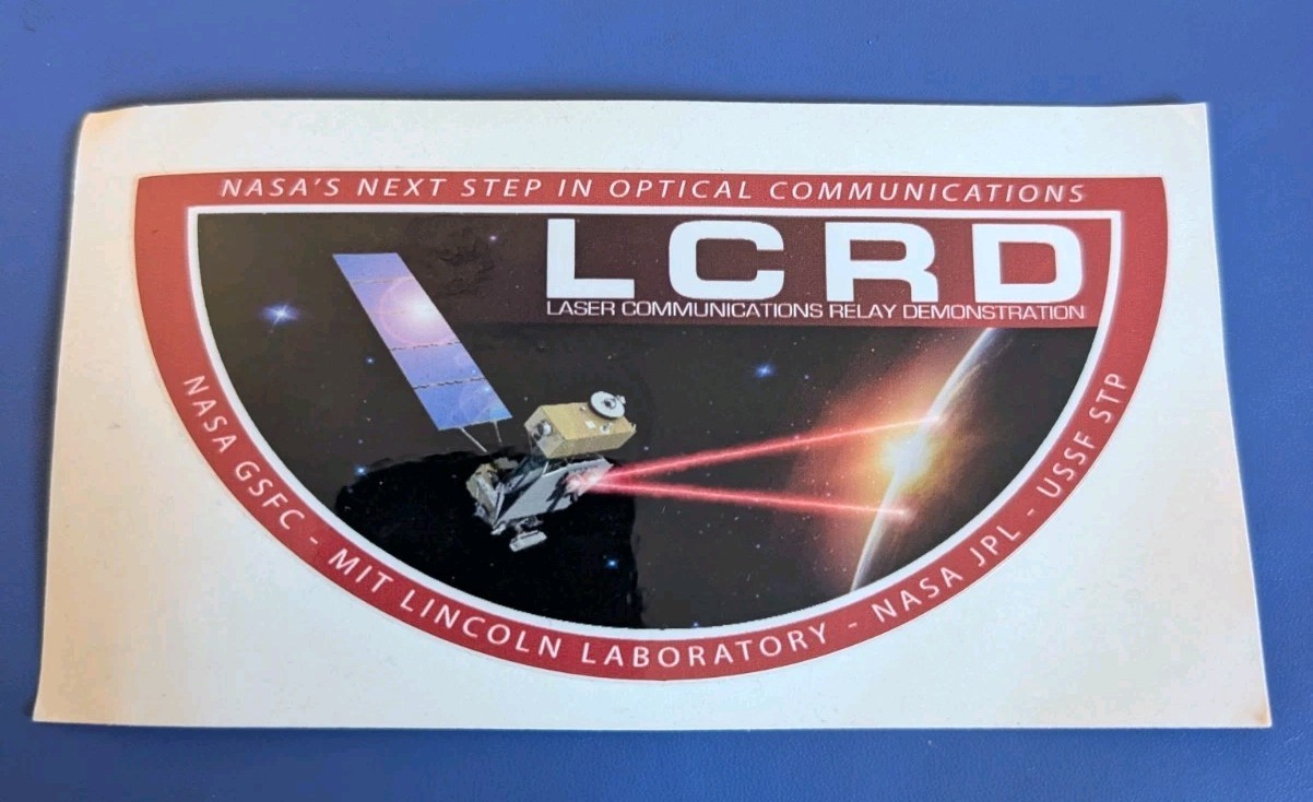 NASA LCRD Sticker