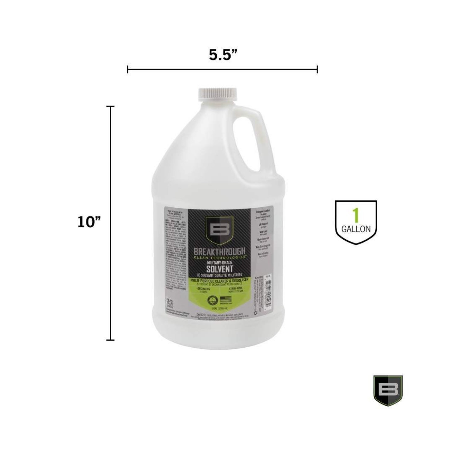 Breakthrough Technologies Multi-Purpose Military-Grade Solvent, 1 Gal #BTS-1GL