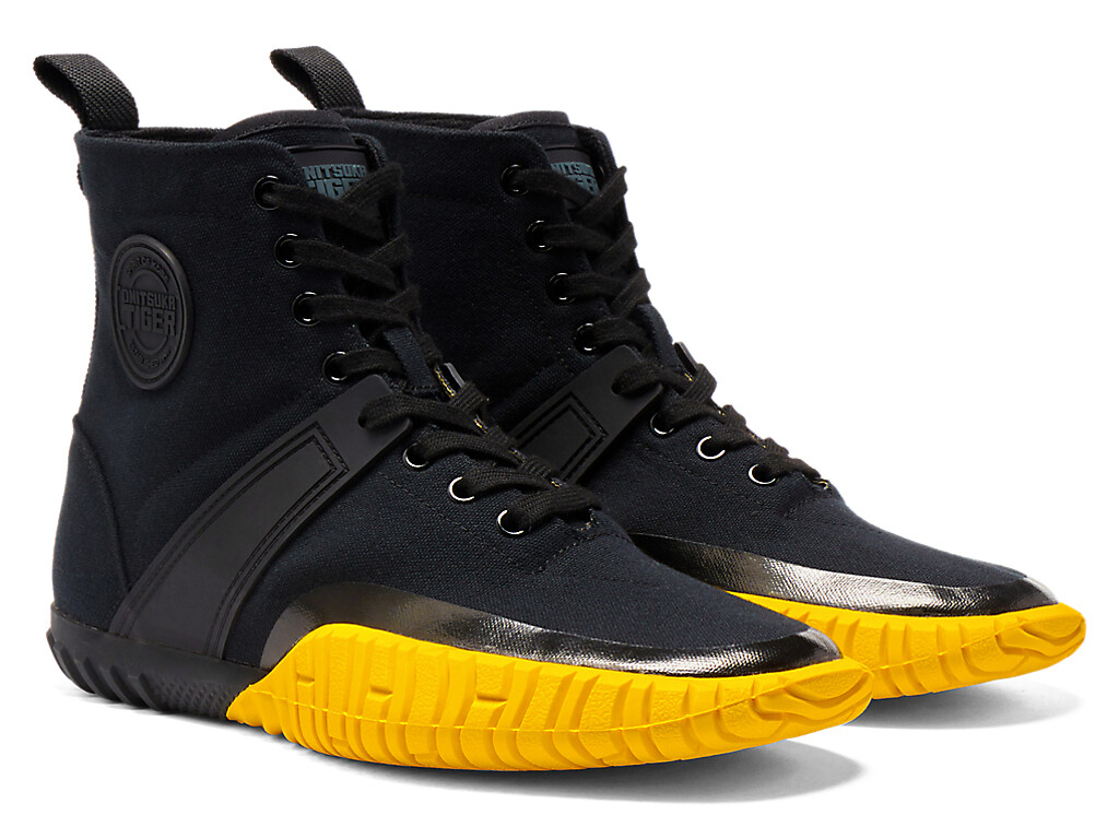 1183C167-001 Onitsuka Tiger Duck Tiger MT Black Tai Chi Yellow (Men's)