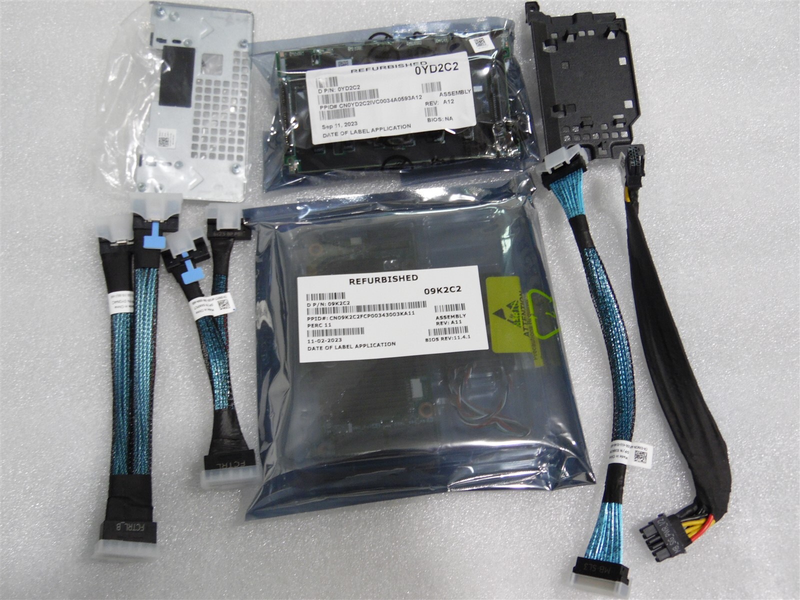 DELL R750 8 BAY POWEREDGE SERVER 8 HARDWARE NVME 2.5" U.2 KIT YD2C2 H755N 9K2C2