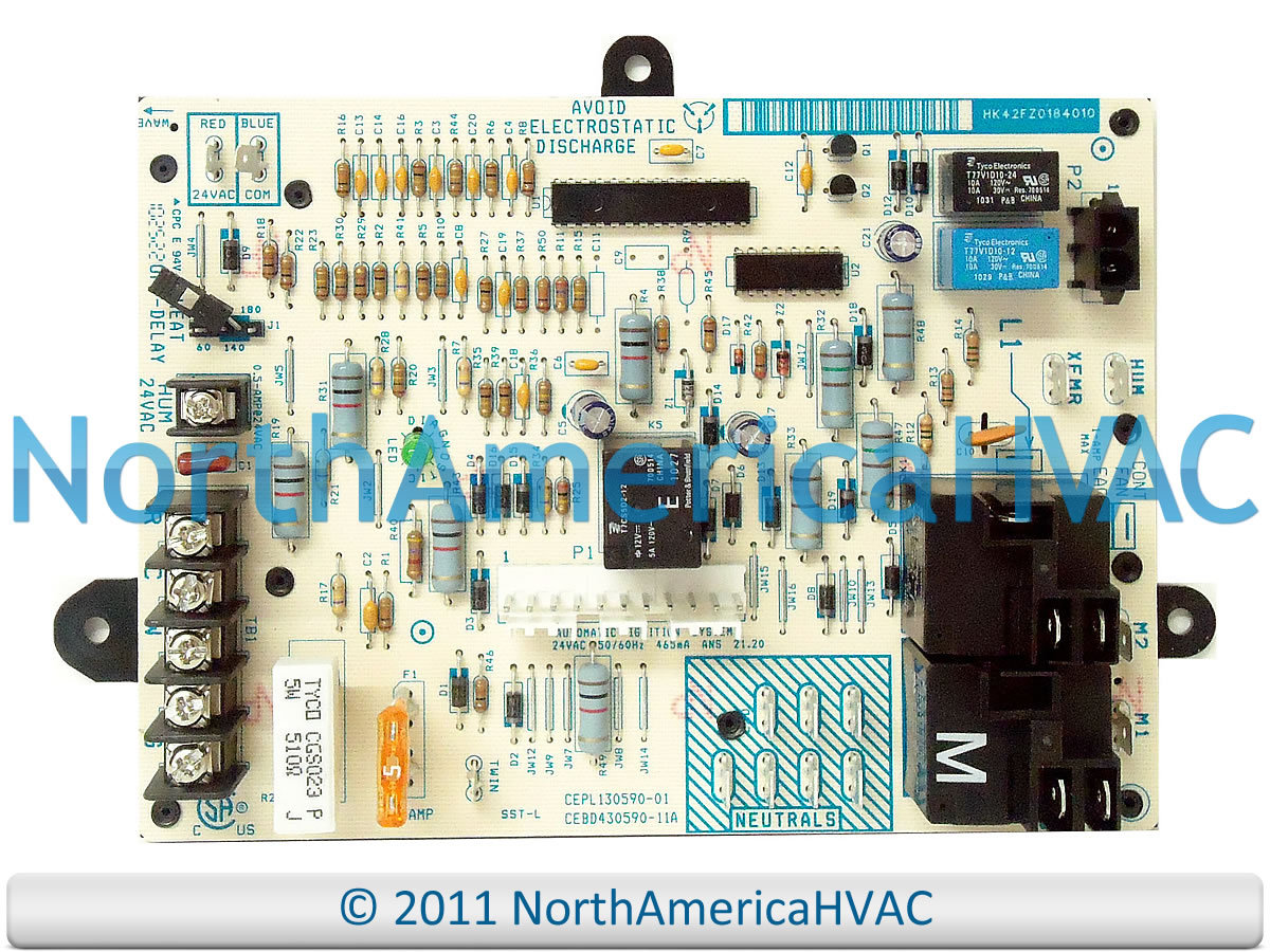 OEM ICP Furnace Control Circuit Board Replaces HK42FZ018 1172550
