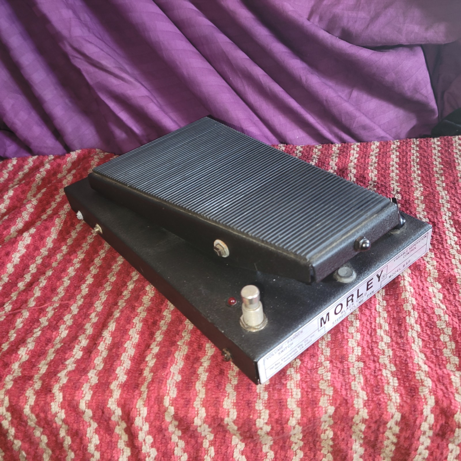 MORLEY BSP Volume / Panner 2 Channel . Tests Good  NICE Hard 2 Find