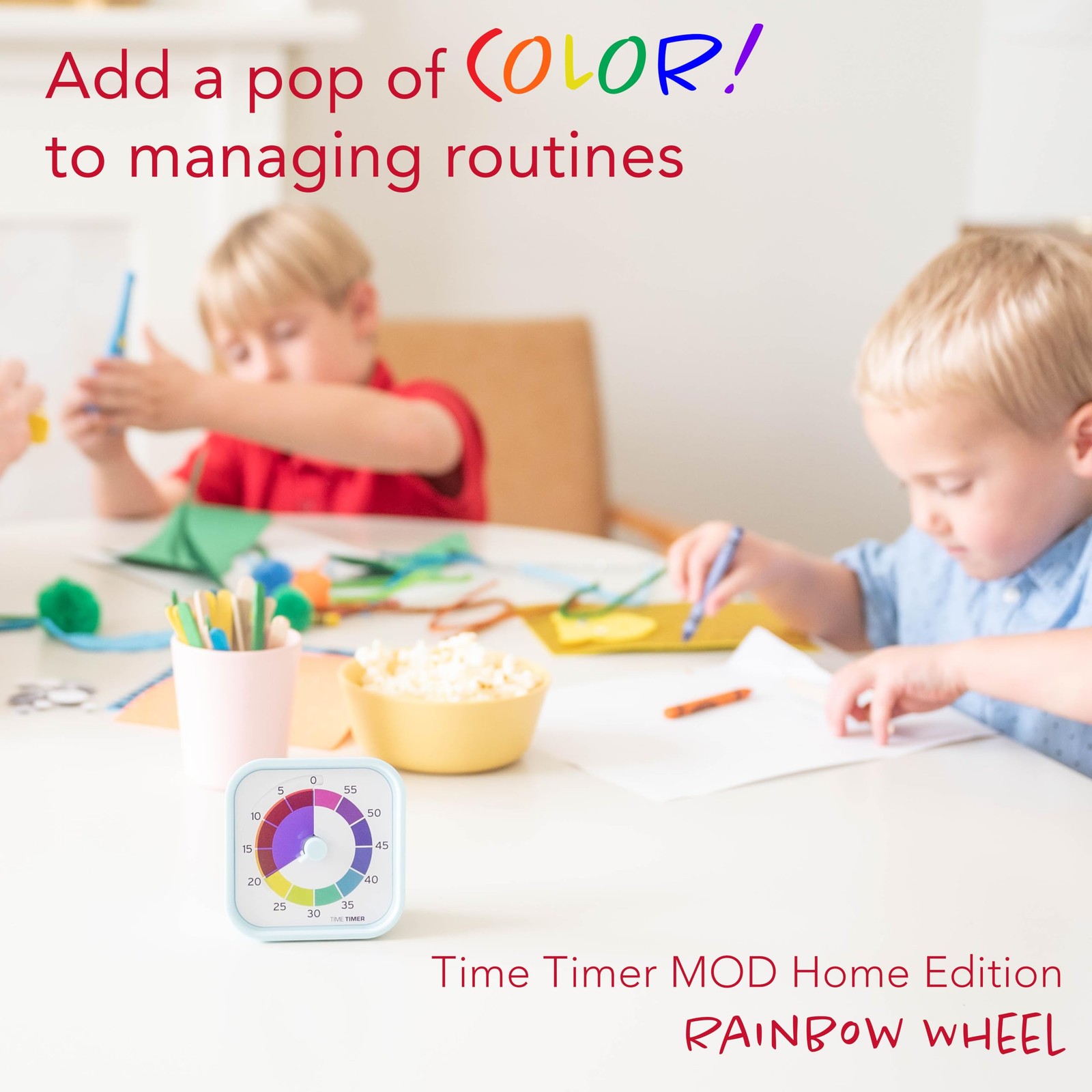 MOD - Home Edition - Rainbow Wheel - Individual Sized 60 Minute Visual Countd...