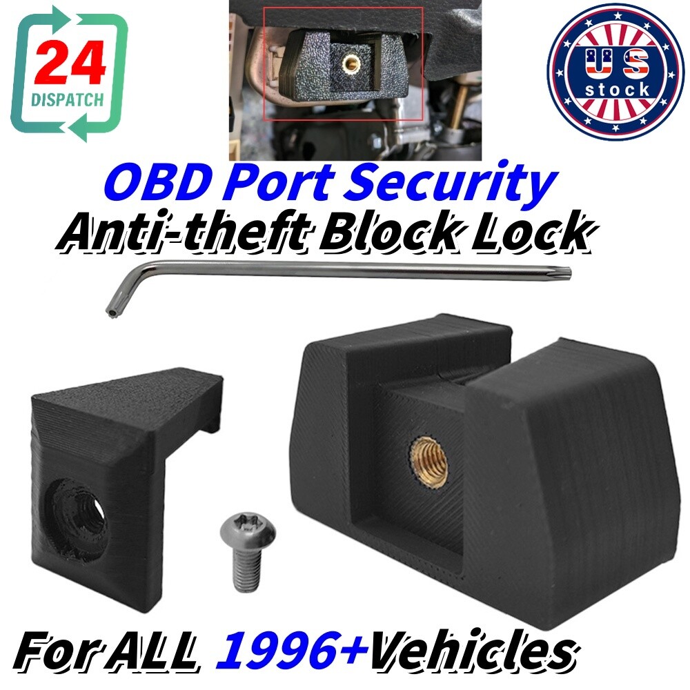 Universial For ALL Vehicles 1996+ OBD Port Security Anti-theft Lock OBD 2 Port