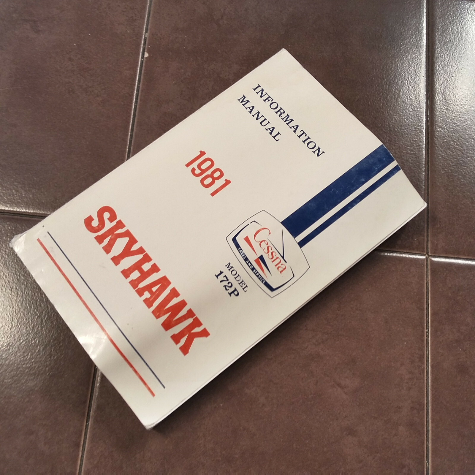 1981 Cessna 172P Skyhawk Information manual