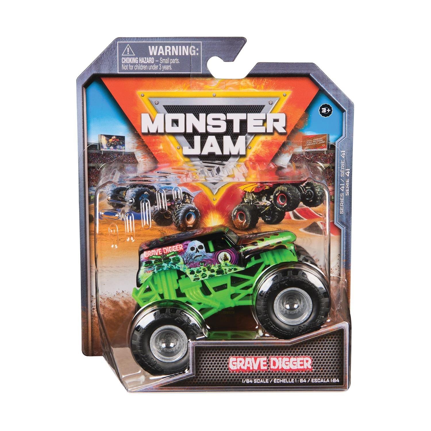 Monster Jam Grave Digger 1:64 Die-Cast Monster Truck Series 41, 2024 Spin Master