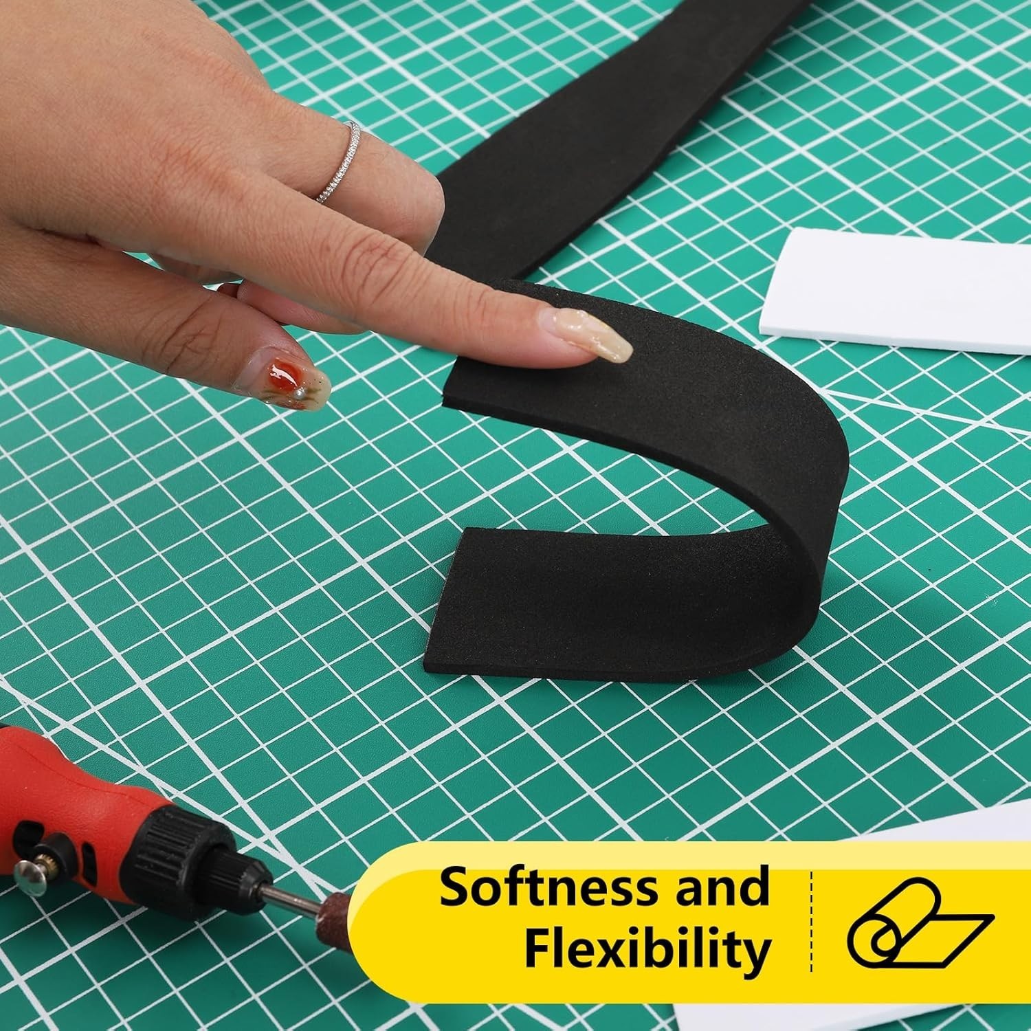 2-Pack EVA Foam Sheets - 5mm Thick Craft Foam for Cosplay & DIY Projects