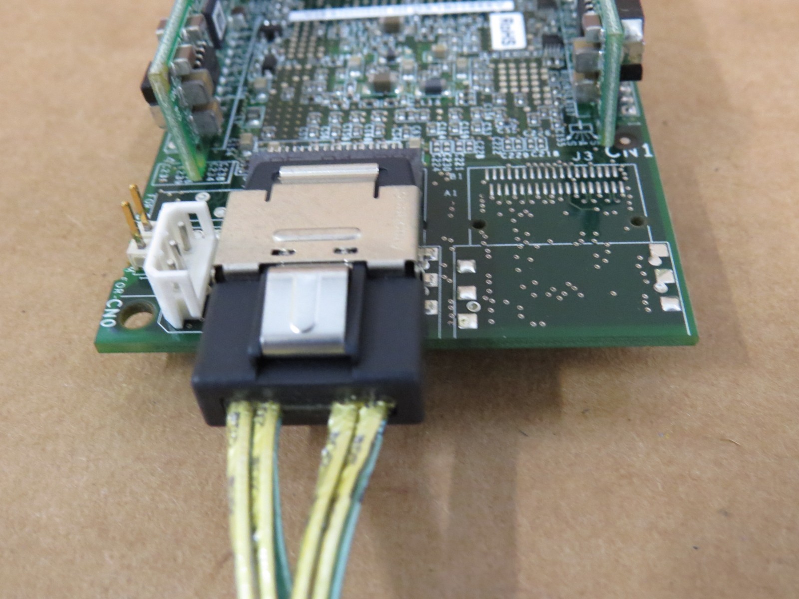 Adaptec ASR-3405/128MB PCIe x4 SAS/SATA RAID Controller w/Connector Cable TESTED