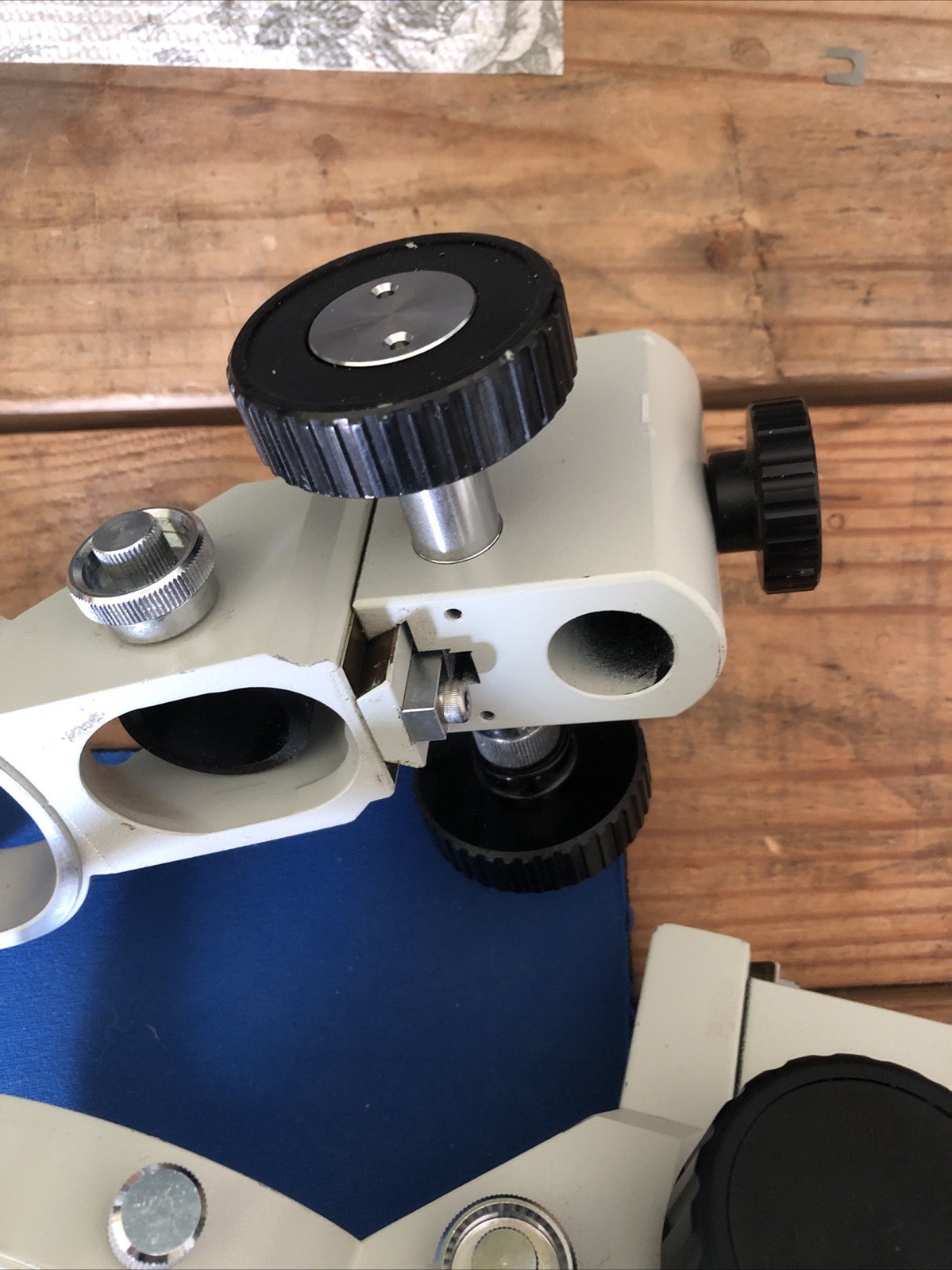 Pair Stereozoom Focusable 85mm Microscope Mount for 20mm Post 25mm Lamp Holder