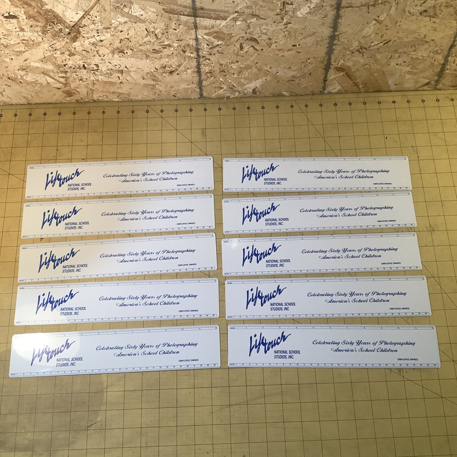 1990S Group Of 10 Presidents Of Our Country Life touch Plastic Rulers INV-AA12