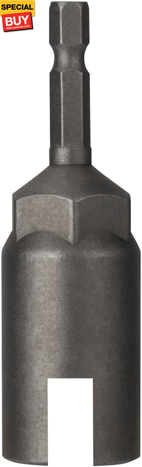 Upgraded Large Slotted Hurricane Wingnut Driver - Wing Nut Drill Bit Socket Tool