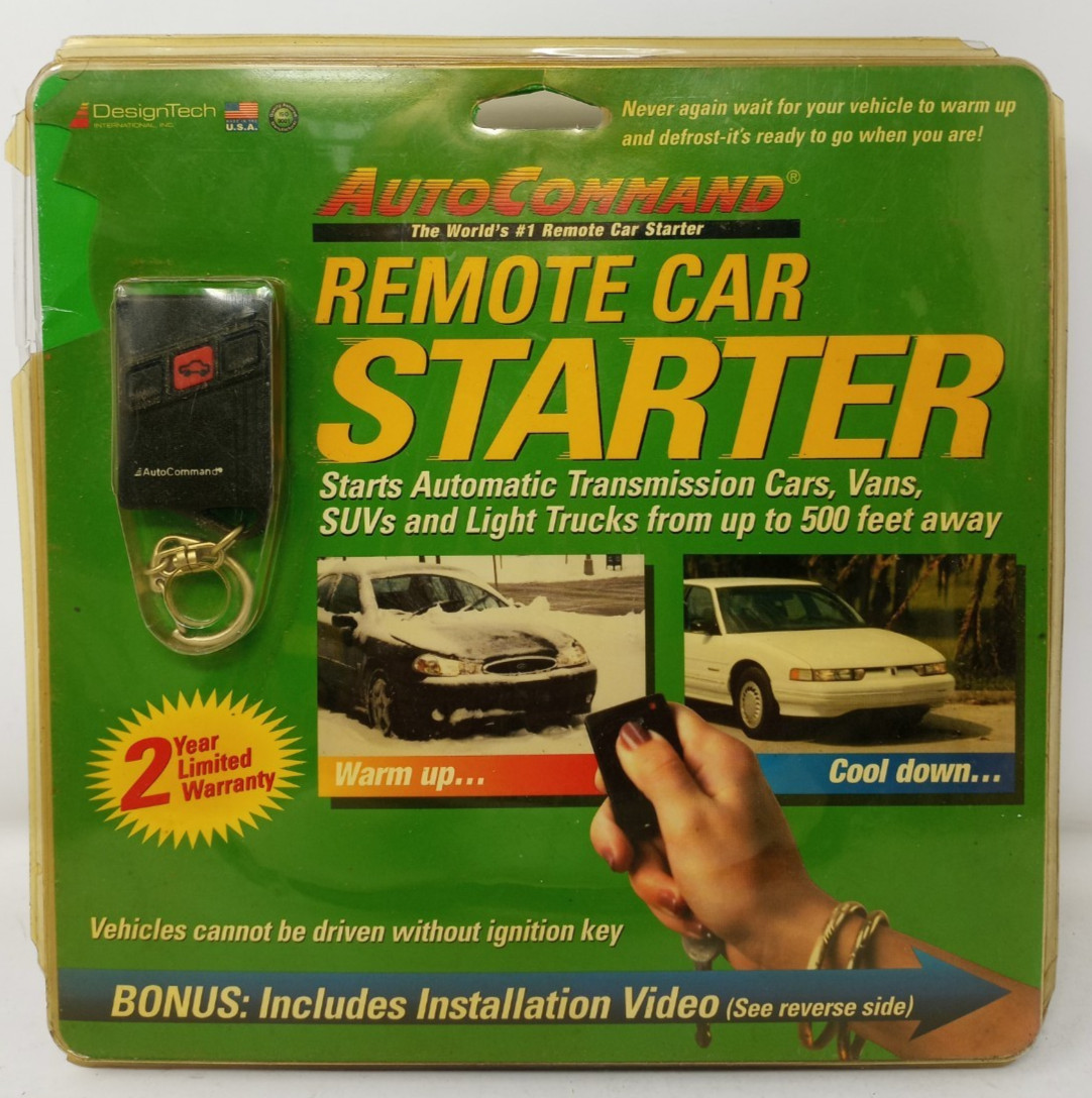 Vintage 2001 Auto Command Remote Car Starter Older Cars Trucks SUVs