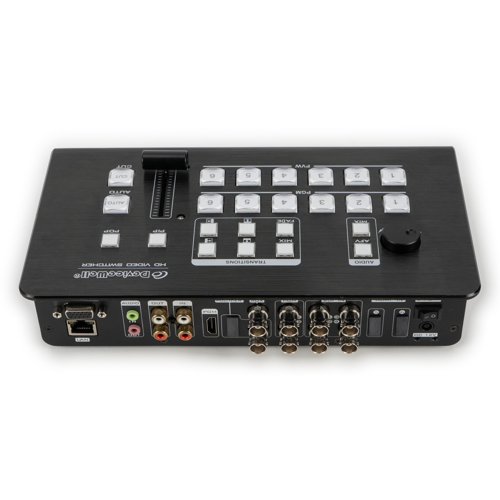 DeviceWell Mini 6-Channel HD Video Switcher HDS7106