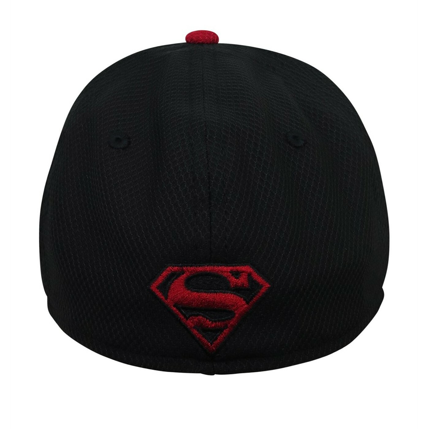Superboy Symbol Red & Black 39Thirty Fitted Hat Black