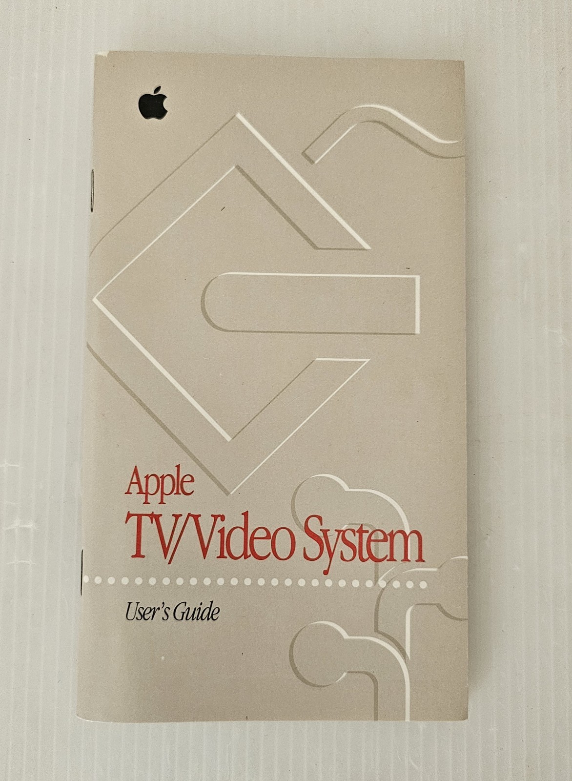 Apple TV Video System Users Guide Manual 1995