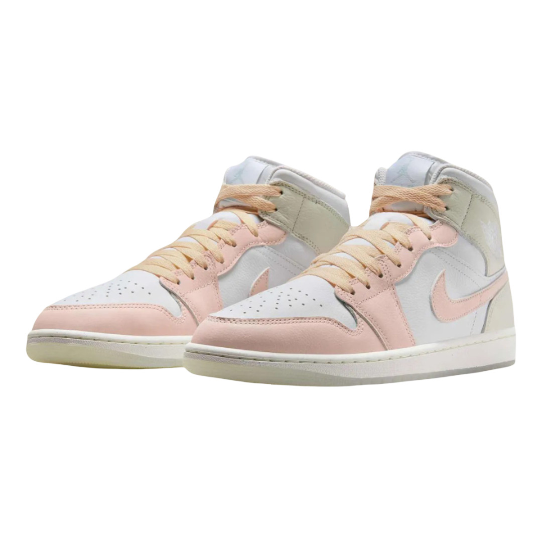 Nike Air Jordan 1 Mid SE White Sea Glass HJ6654-100 Mens New